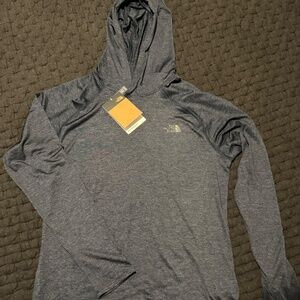 North Face Hyperlayer FlashDry Hoodie NWT - Heather Navy